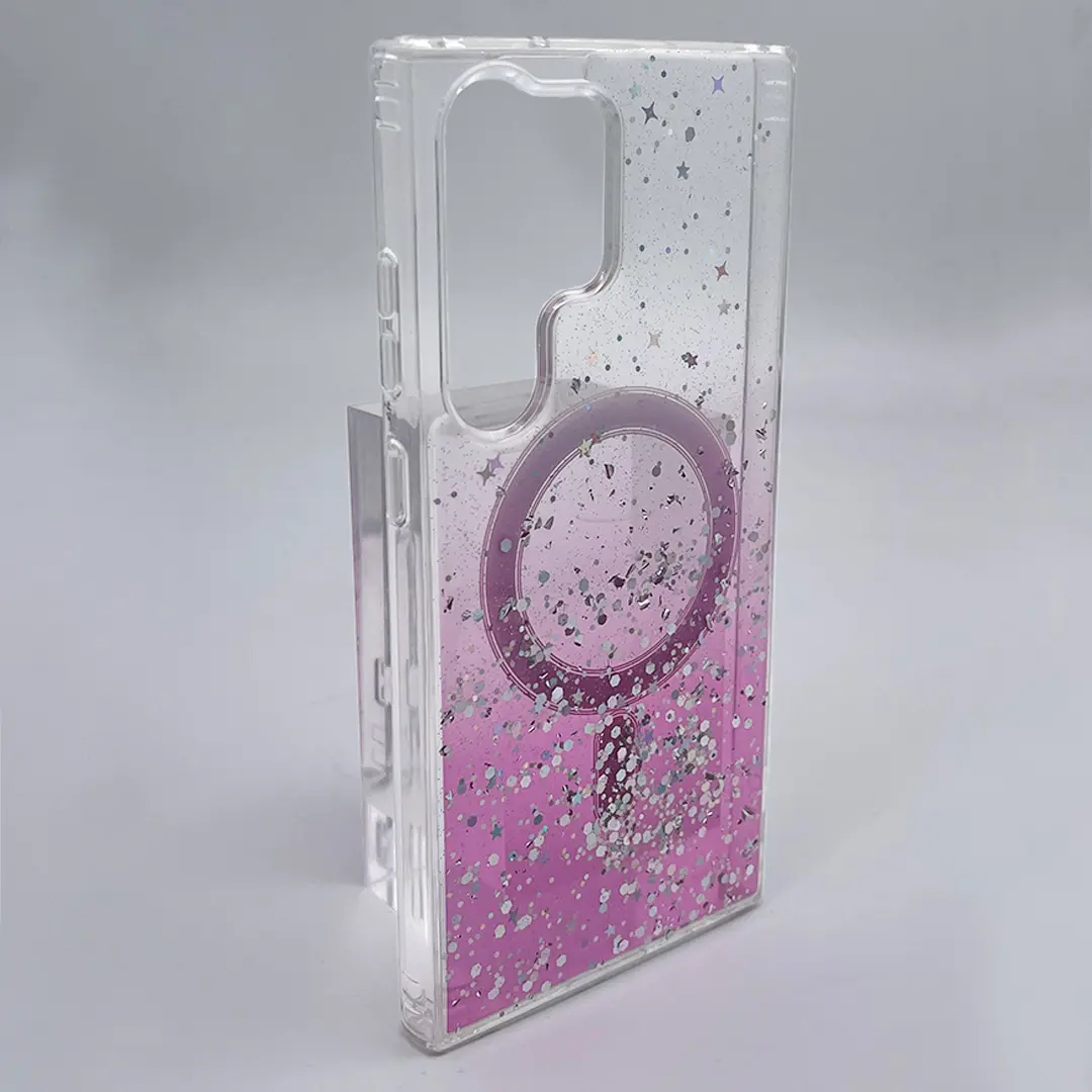 Samsung Galaxy S24 Ultra Bling MagSafe Twotone Eco Pink